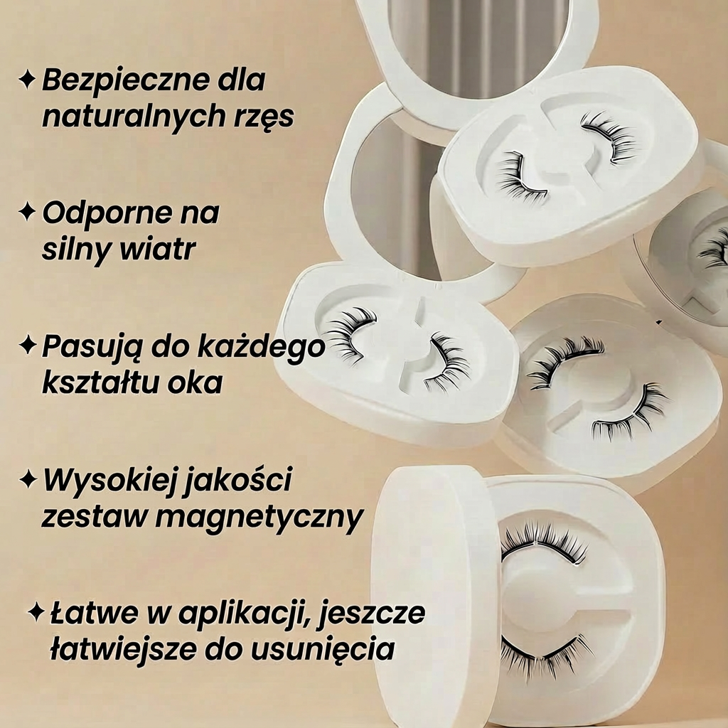 MagniLuxe - Zestaw Rzęs Magnetycznych z Aplikatorem