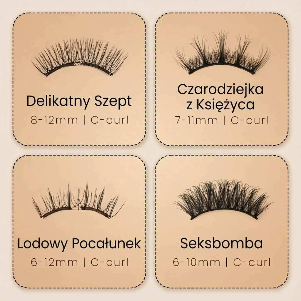 MagniLuxe - Zestaw Rzęs Magnetycznych z Aplikatorem